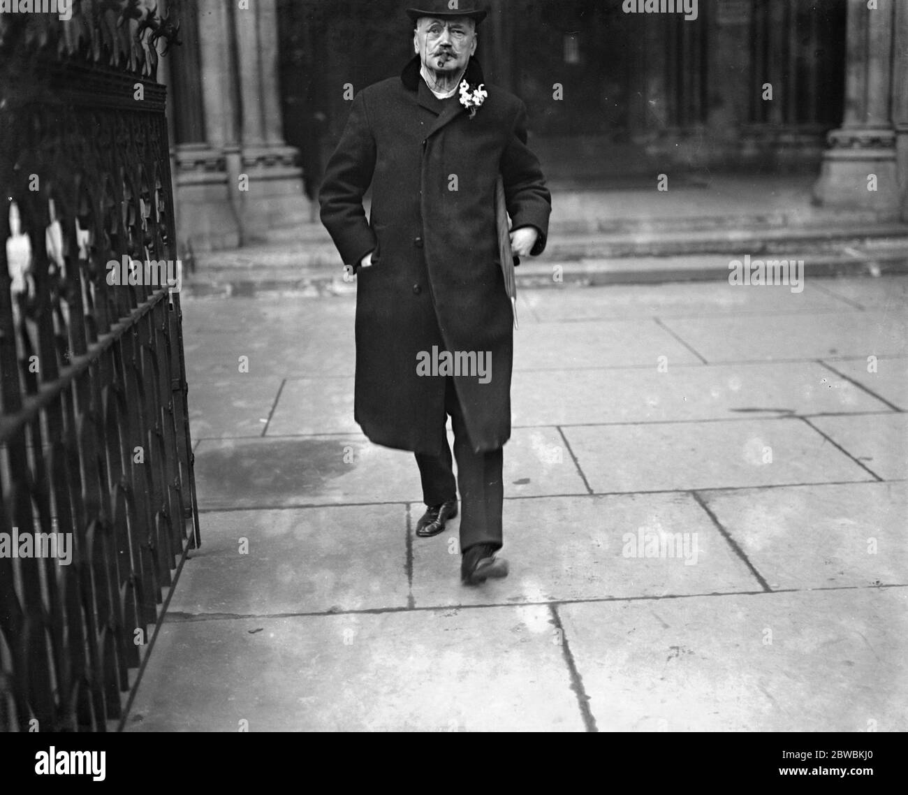 Mr Tozer , chairman of the Music Hall Syndicate . Stock Photo