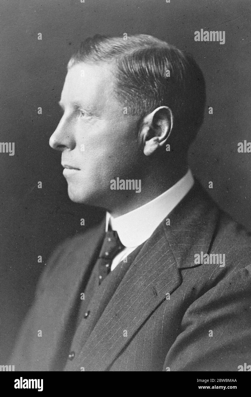 The Successful Conservative in the East End  Sir Walter Preston who was the only successful Conservative candidate in the Est End of London   17 November 1922 Stock Photo
