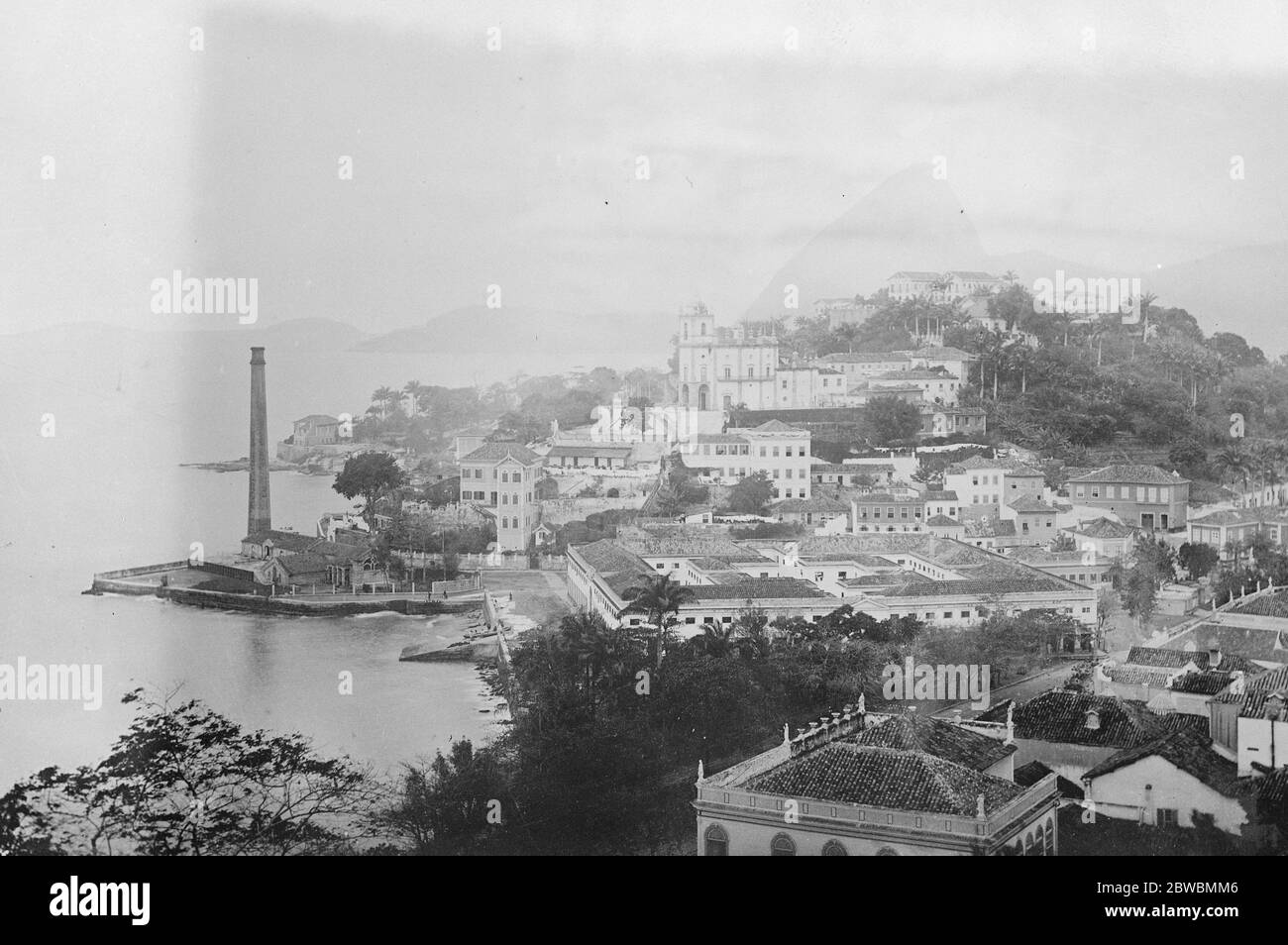 Scene of Brazil 's centennial celebrations . A view of Rio de Janeiro .  8 September 1922 Stock Photo