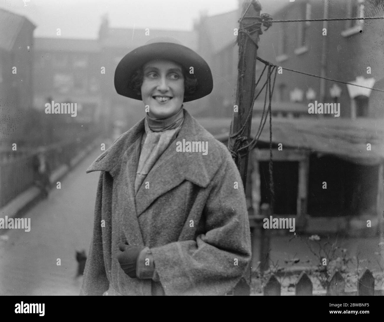 Lady Cynthia Mosley who is assisting her husband , Mr Oswald Mosley , the Labour candidate for the Ladywood division of Birmingham . 17 October 1924 Stock Photo