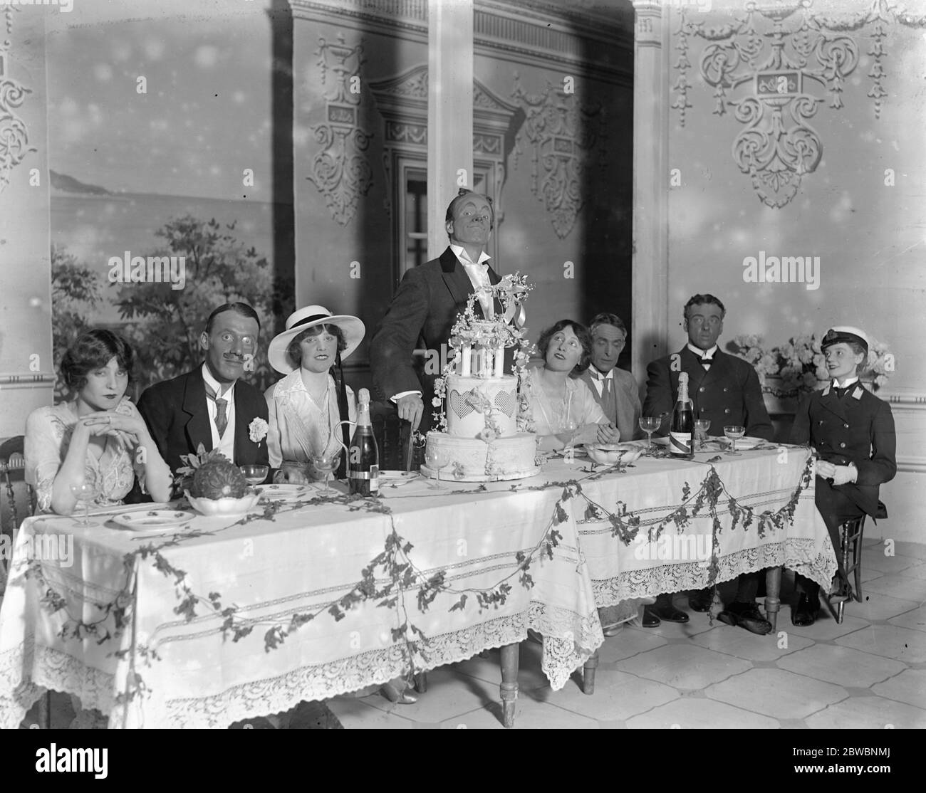 Rehearsal of  The Marriage Market  at Daly 's theatre . Stock Photo