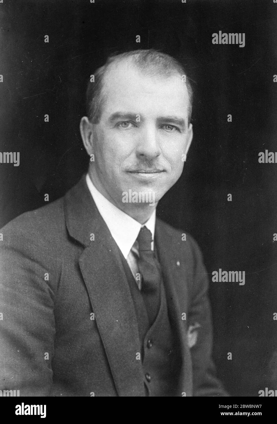 Captain Lothian Small , MA , Labour candidate for Walsall . 18 October 1924 Stock Photo