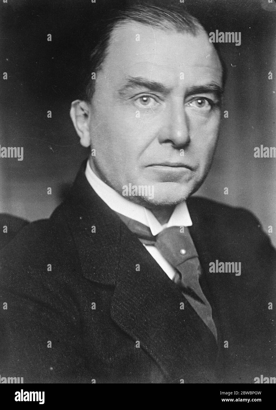 Dr Jarres , who is put forward by the National German Circle ( Nationalen Kreisen Deutschlands ) as a candidate for the German Presidency . 24 March 1925 Stock Photo