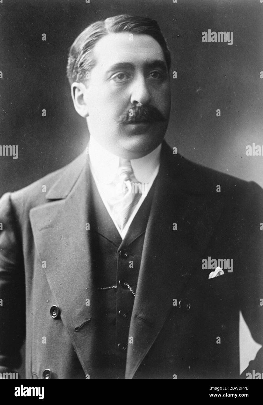 M Andre Hesse , France 's new Minister of the Colonies . 22 April 1925 Stock Photo