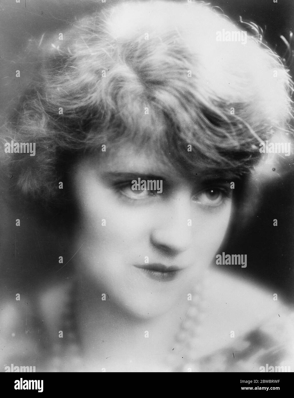 Miss Dolly Davis a Welsh girl who has scored a big success in the French film world . 24 April 1926 Stock Photo