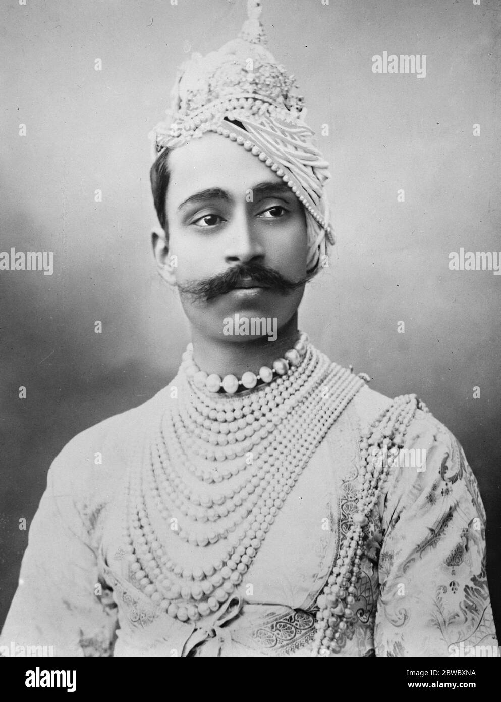 H H The Maharajah of Dholpur , central India . 19 March 1926 Stock Photo