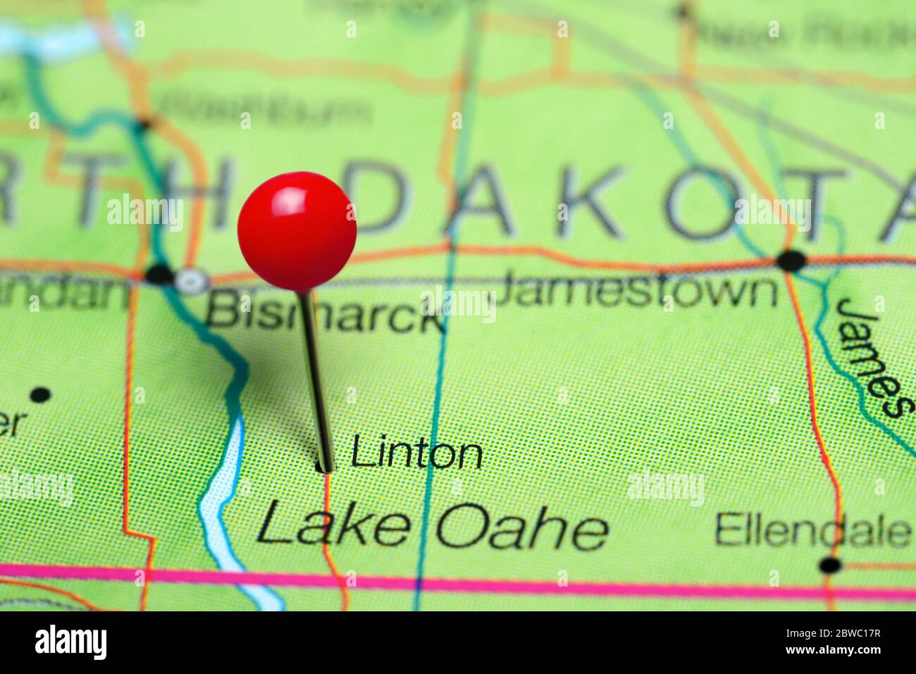 Linton map hires stock photography and images Alamy
