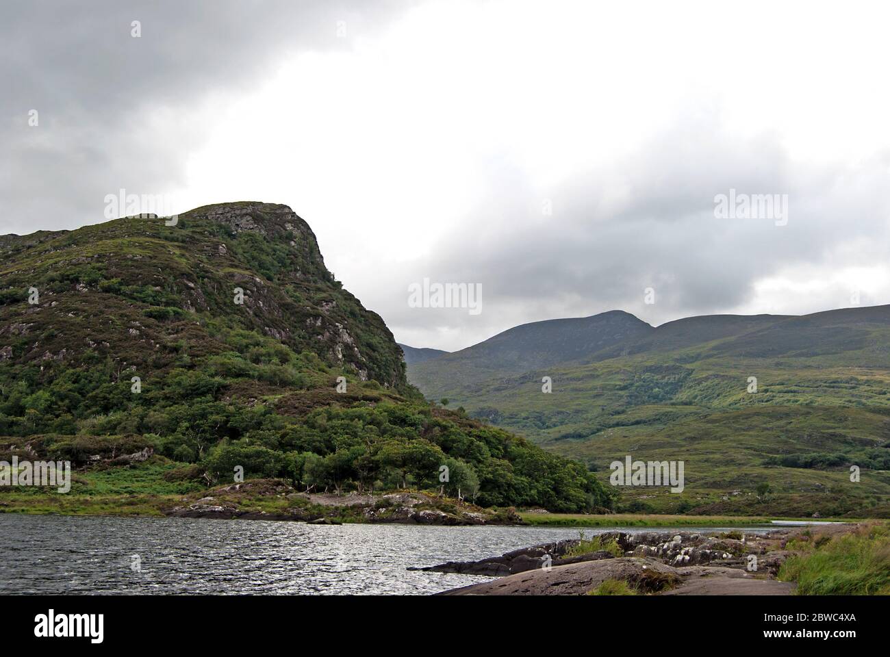 Lake in the Killarney National Park, Ireland Stock Photo