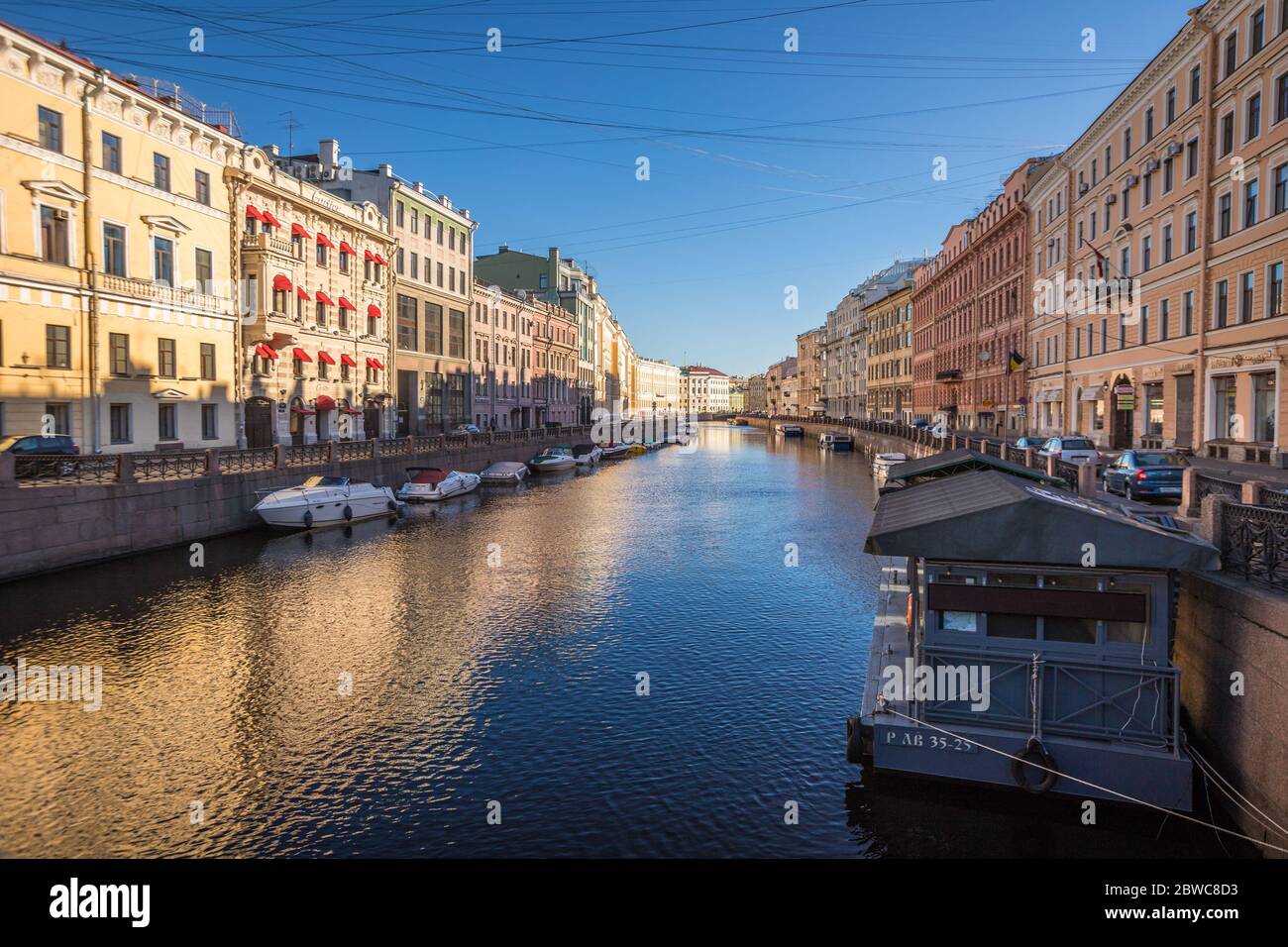 Canals of Saint Petersburg Stock Photo