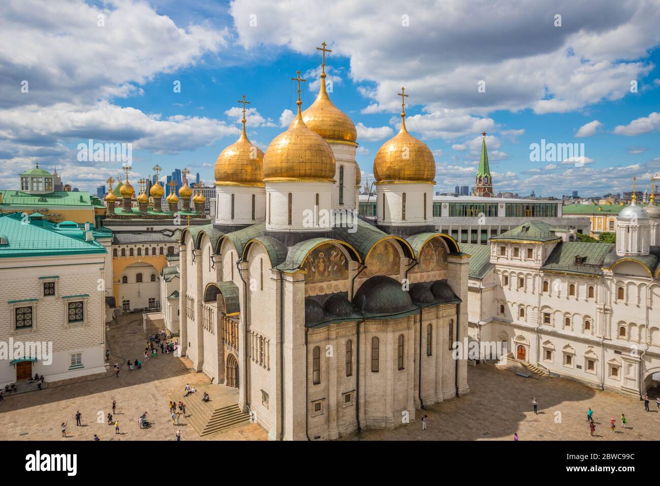 Moscow cathedral archangel hi-res stock photography and images - Alamy