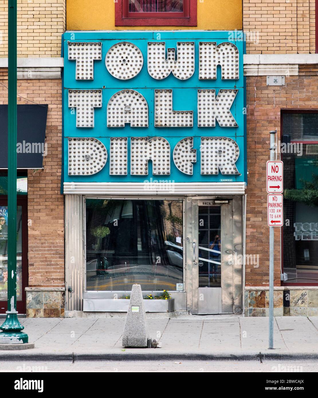 Town Talk Diner, Minneapolis MN Stock Photo - Alamy