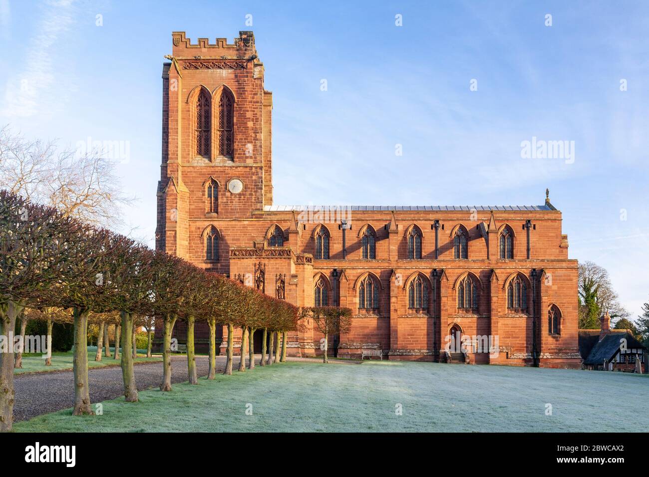 Eccleston parish church, Cheshire, England Stock Photo