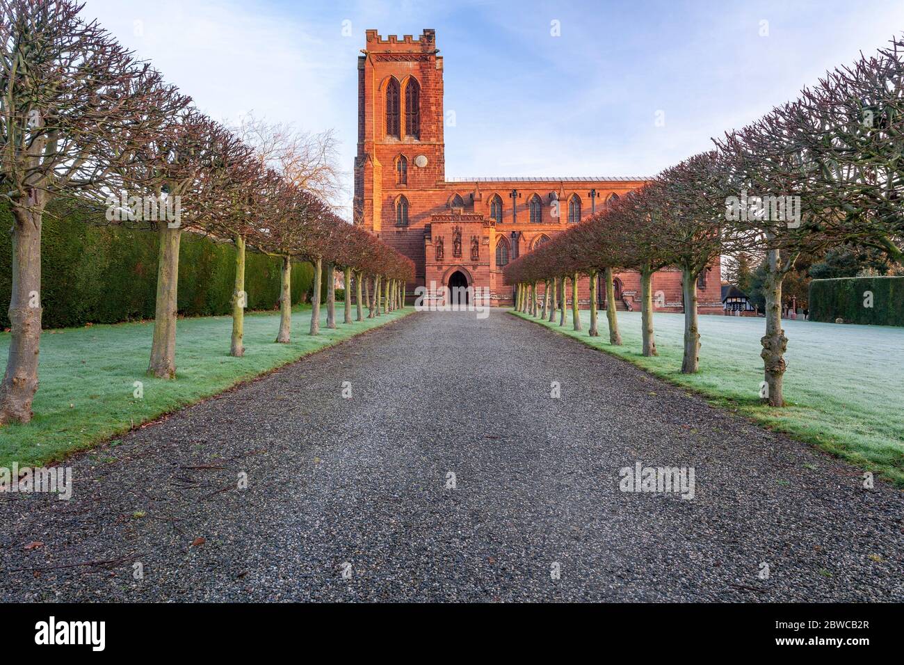 Eccleston parish church, Cheshire, England Stock Photo