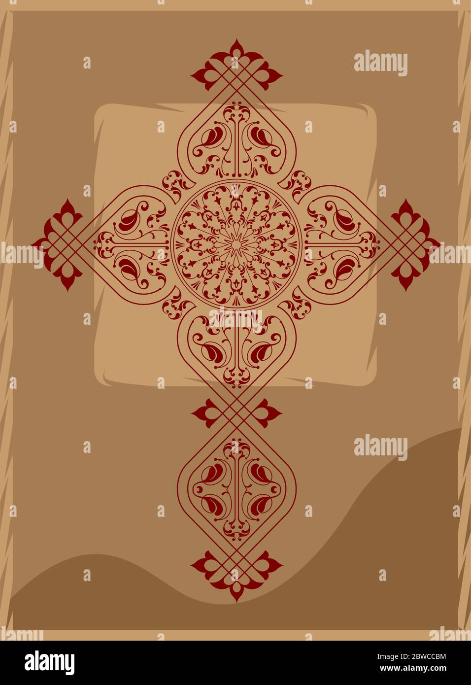 Traditional Christian Pattern Vector Christian Cross Design Vector Art Stock Vector Image & Art - Alamy