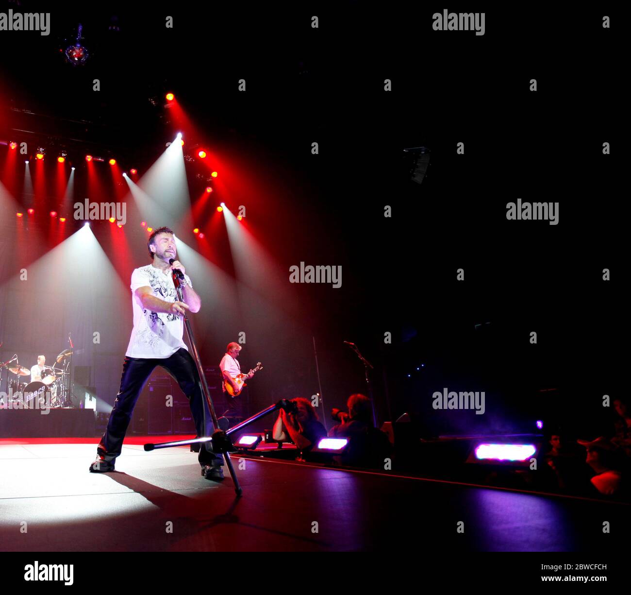 Lead vocalist Paul Rodgers performs with Bad Company at the Seminole