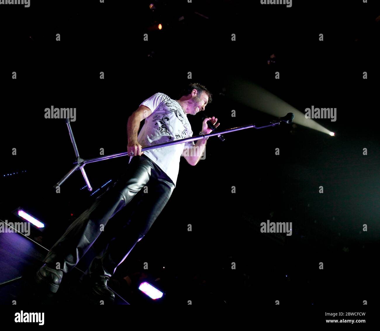 Lead vocalist Paul Rodgers performs with Bad Company at the Seminole