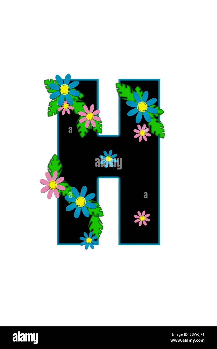 Alphabet Aloha Letter Stock Photo - Alamy