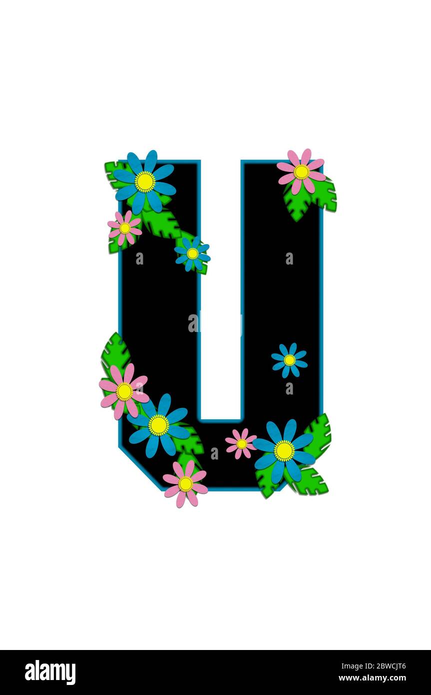 Alphabet Aloha Letter Stock Photo - Alamy