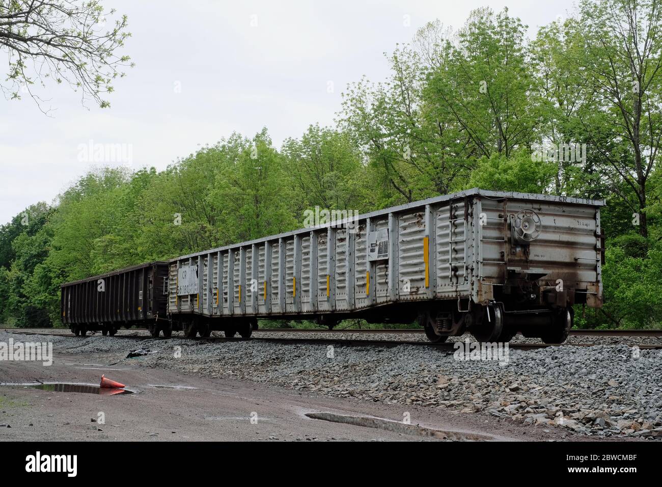 Railroad gondola car hires stock photography and images Alamy