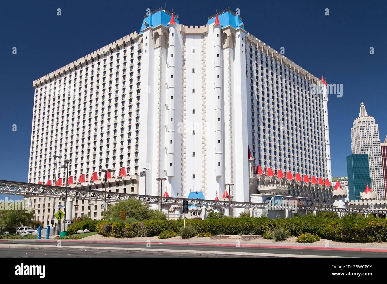 Las Vegas, Nevada - August 30, 2019: Excalibur Hotel and Casino in Las Vegas, Nevada, United States. Stock Photo