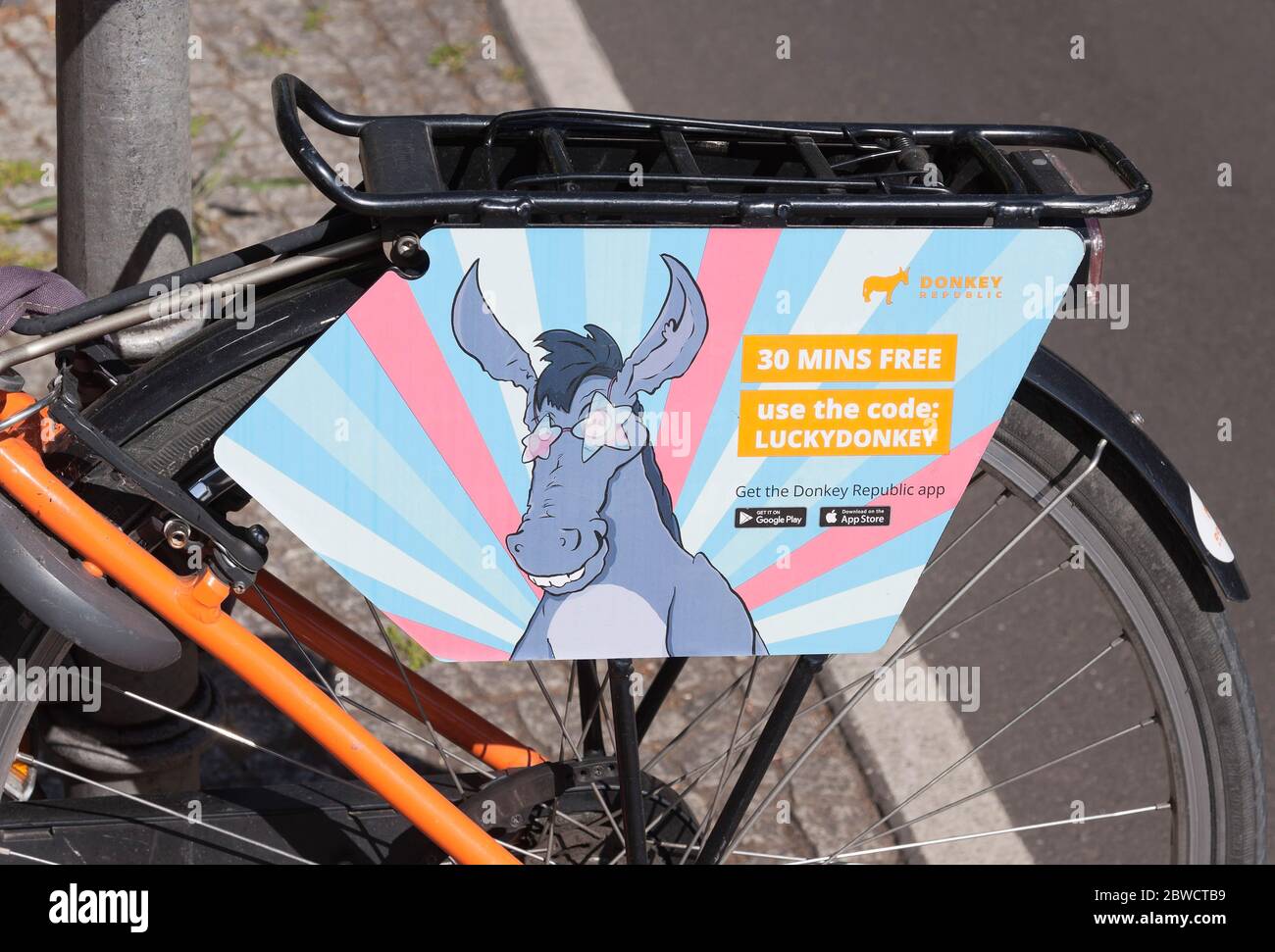 donkey republic code