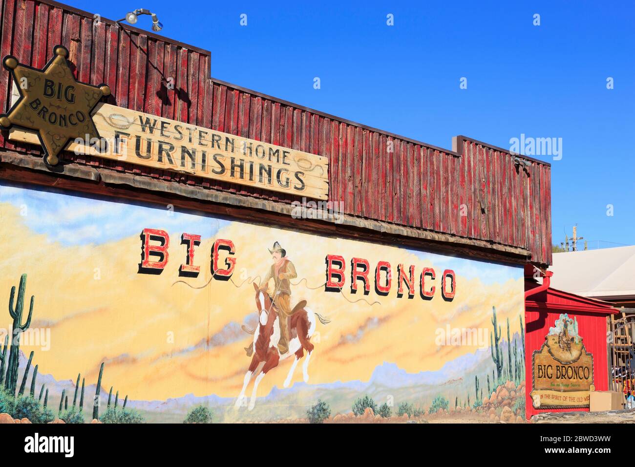 Big Bronco Western Store,Cave Creek,Arizona,USA Stock Photo Alamy