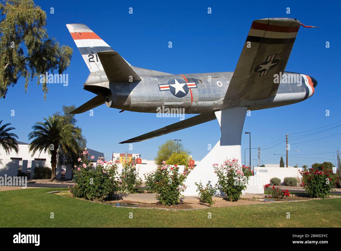 Airforce Monument, Chandler City, Greater Phoenix Area, Arizona, USA