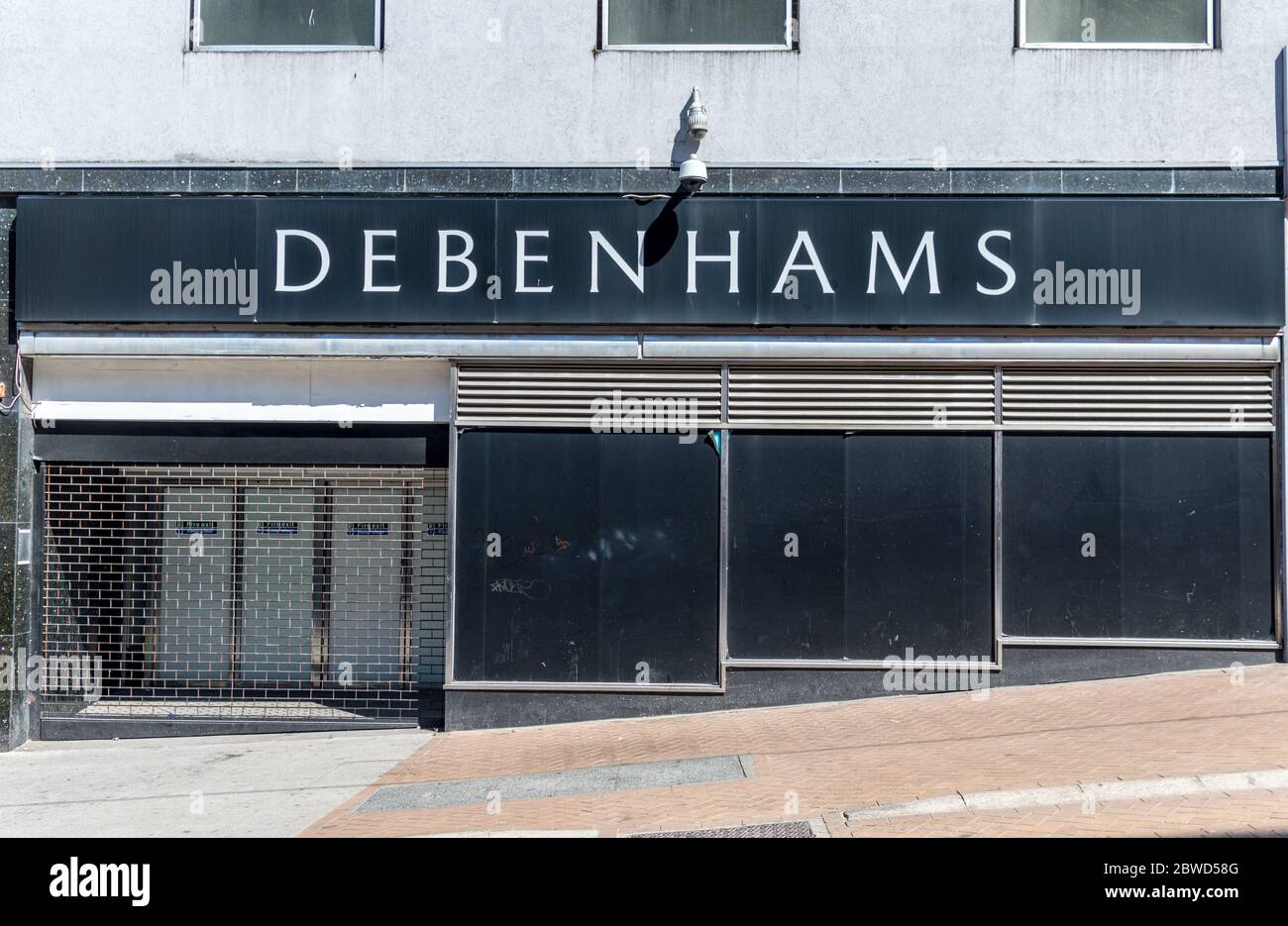Debenhams store closed Stock Photo