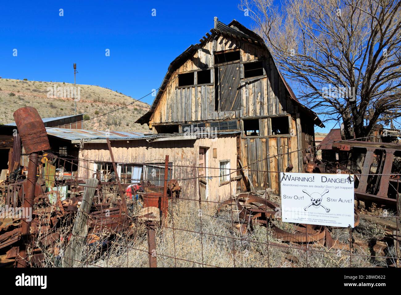 Gold King Mine & Ghost Town,Jerome,Arizona,USA Stock Photo Alamy