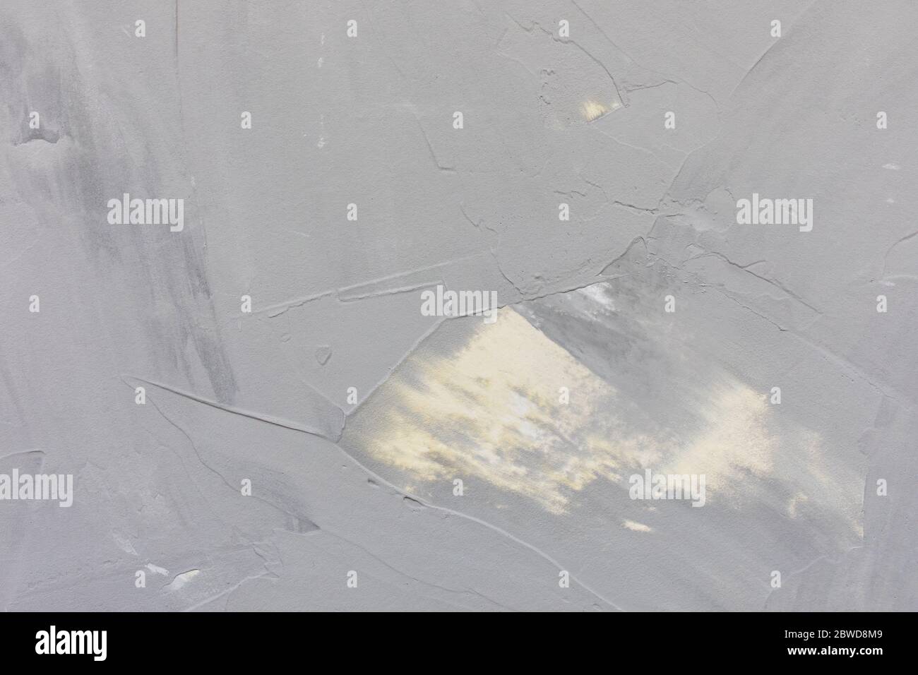 Gray and yellow rough concrete texture background Stock Photo