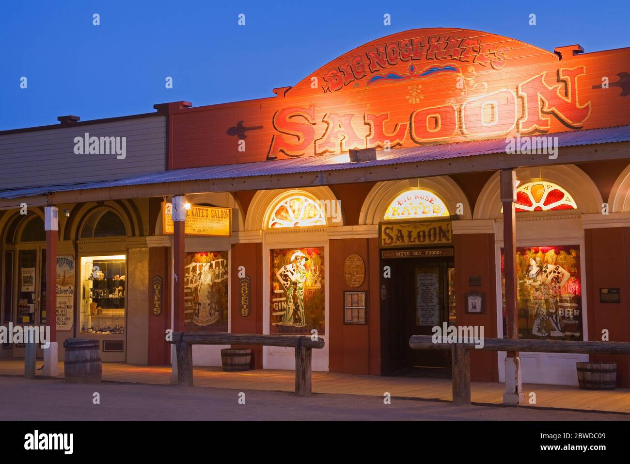 Big Nose Kate's Saloon, Tombstone, Cochise County, Arizona, USA Stock Photo