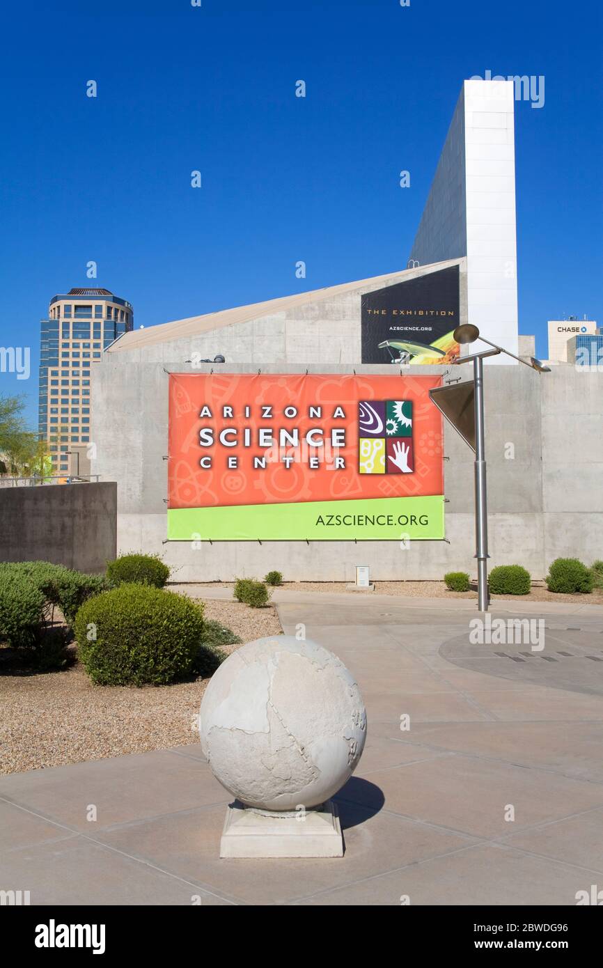 Arizona Science Center, Heritage Square, Phoenix, Arizona, USA Stock