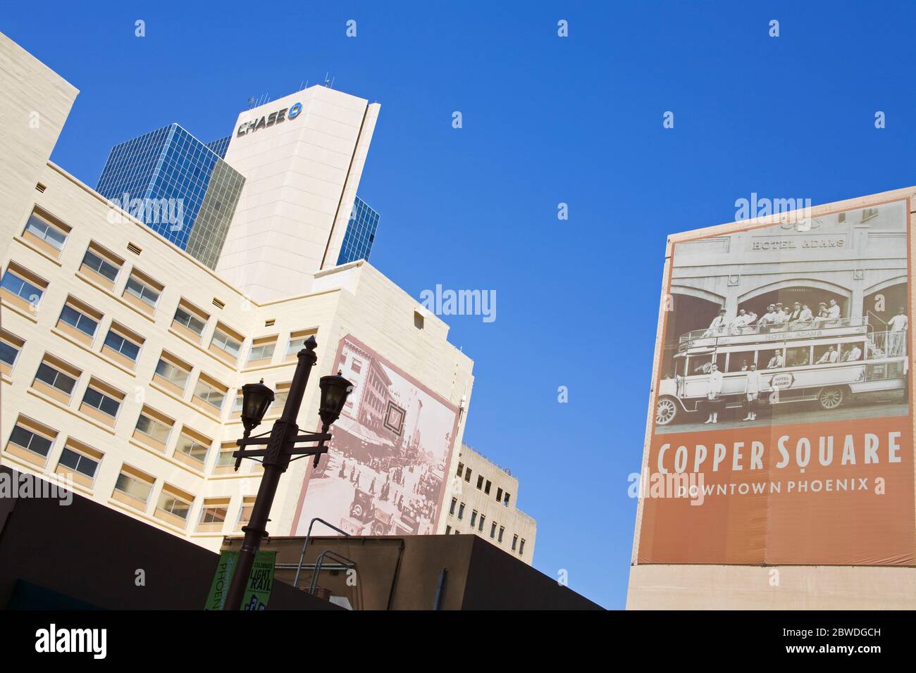 Copper Square, Phoenix, Arizona, USA Stock Photo