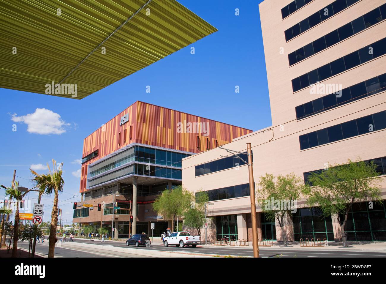 Walter Cronkite School of Journalism, Arizona State University, Phoenix, Arizona, USA Stock Photo