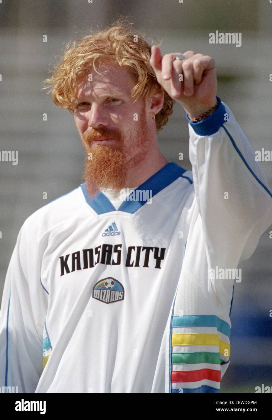 Alexi Lalas at Kansas City Stock Photo - Alamy