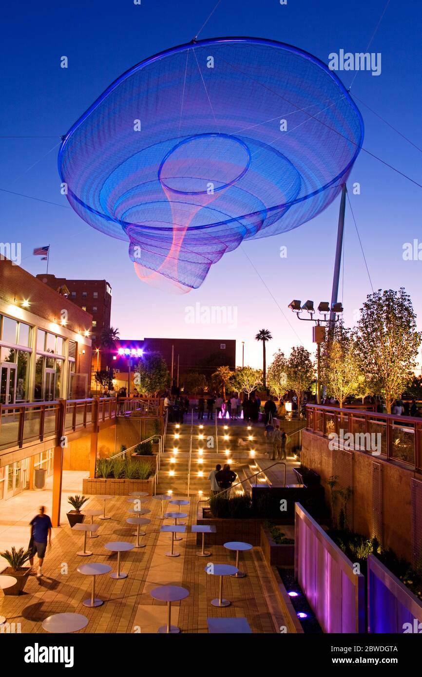 Civic Space Park, Phoenix, Arizona, USA Stock Photo