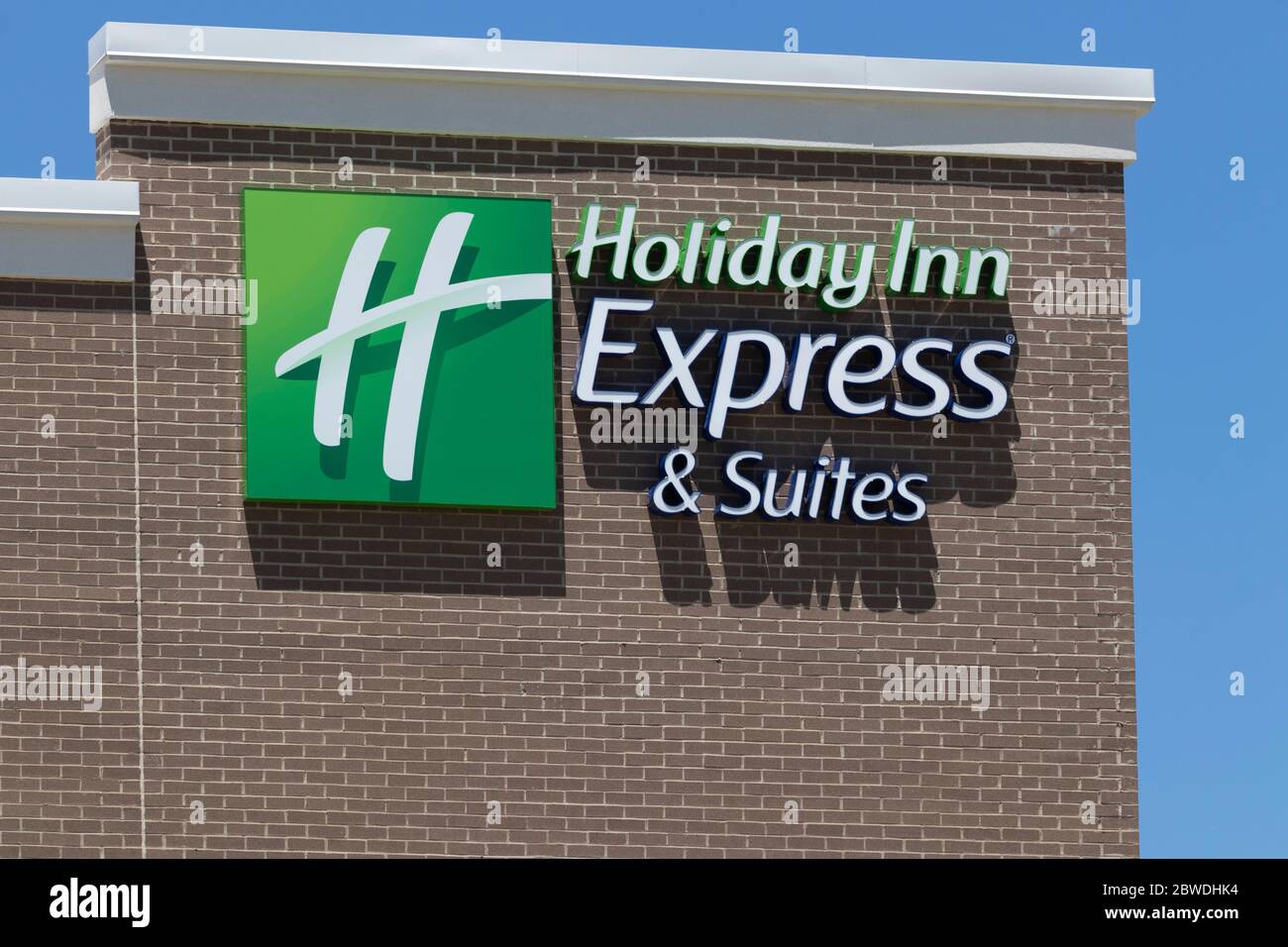 Kokomo - Circa May 2020: Holiday Inn Express Location. Holiday Inn is a ...