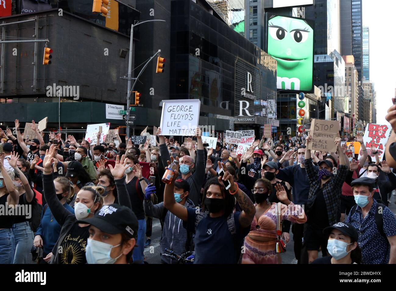 Turmoil in the united states protests hi-res stock photography and ...