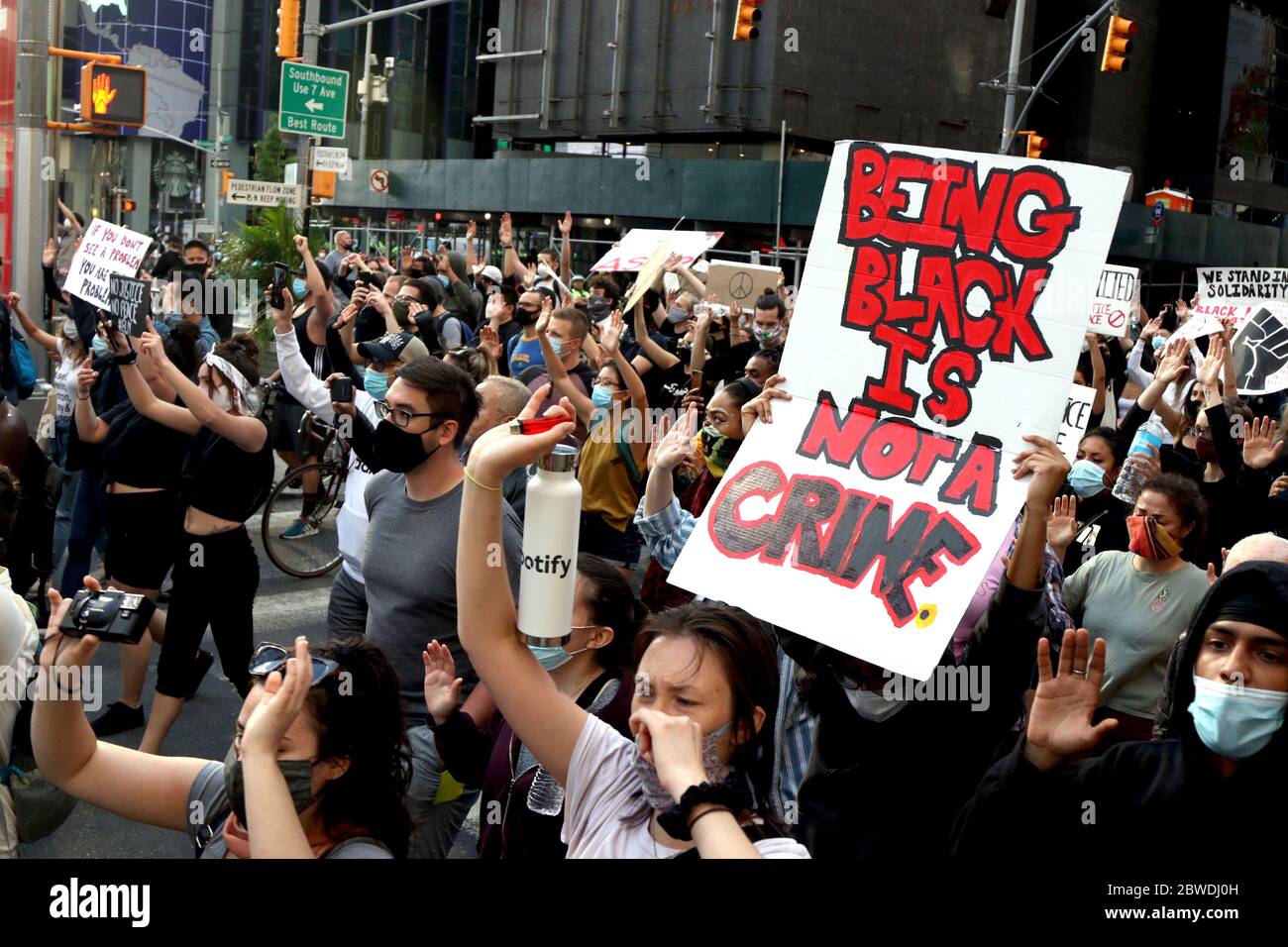Turmoil in the united states protests hi-res stock photography and ...