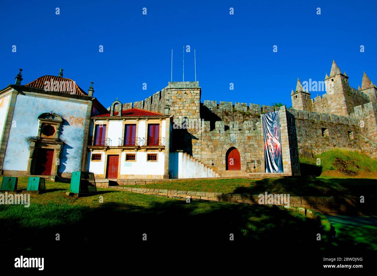 Castle of Santa Maria da Feira - Portugal Stock Photo