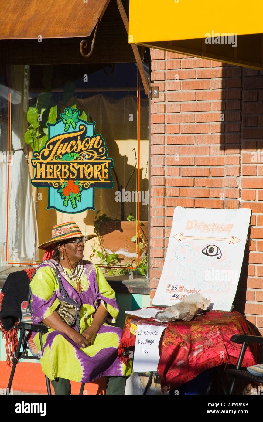 Fortune Teller, 4th Avenue Street Fair, Tucson, Pima County, Arizona