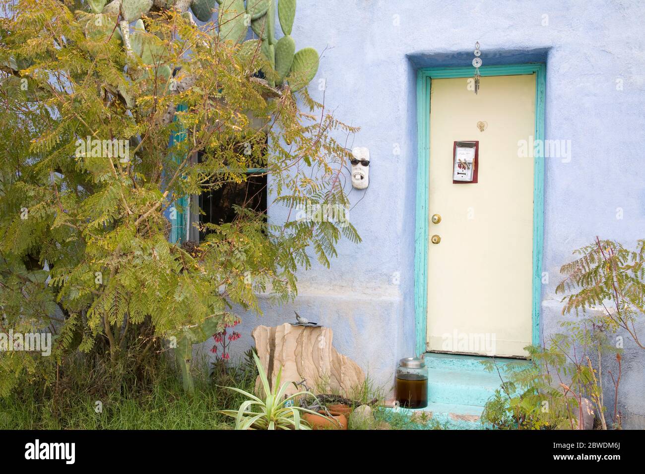 Door,Barrio Historico District,Tucson, Arizona,USA Stock Photo Alamy