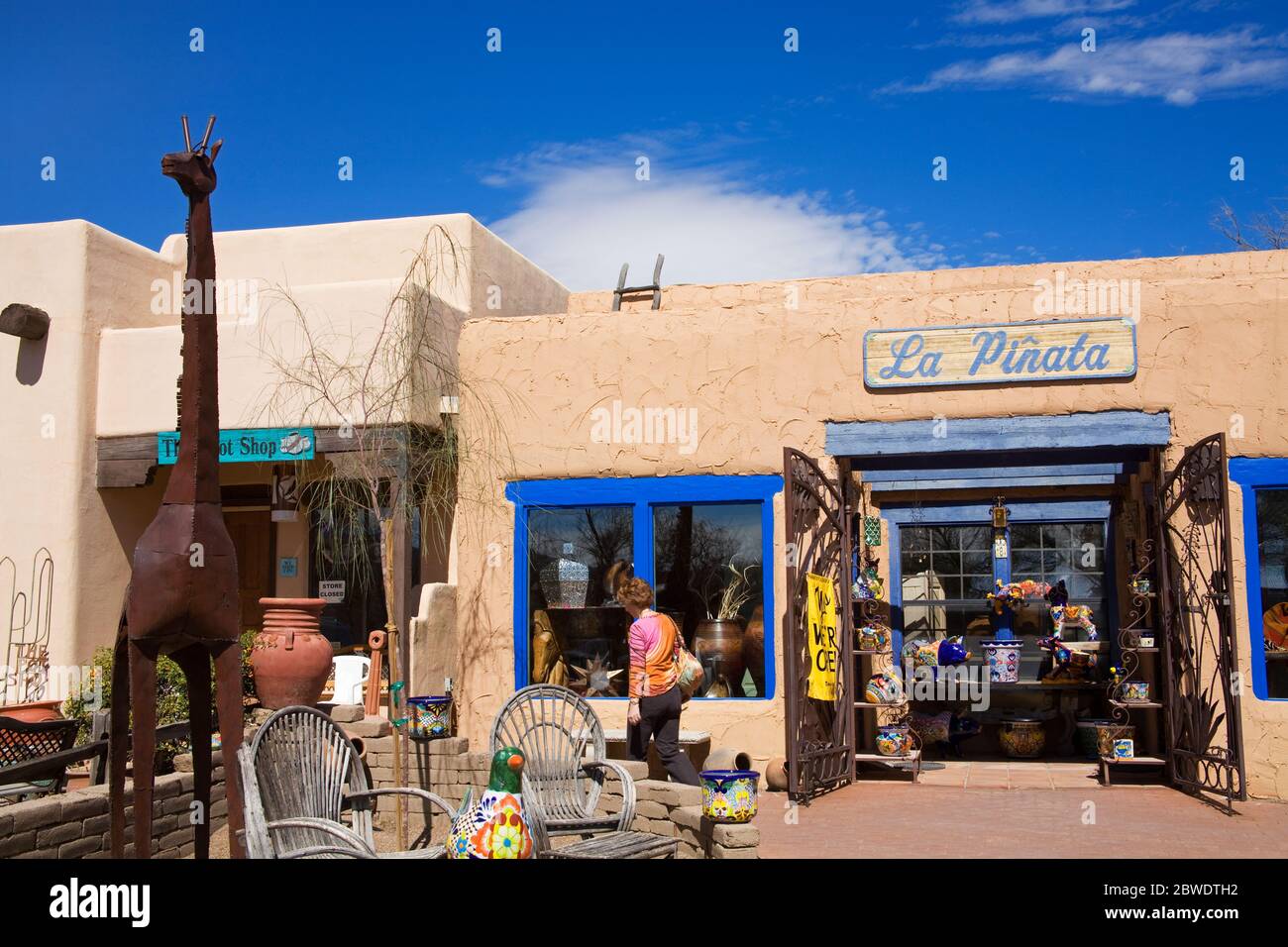Store, Tubac, Greater Tucson Region, Arizona, USA Stock Photo