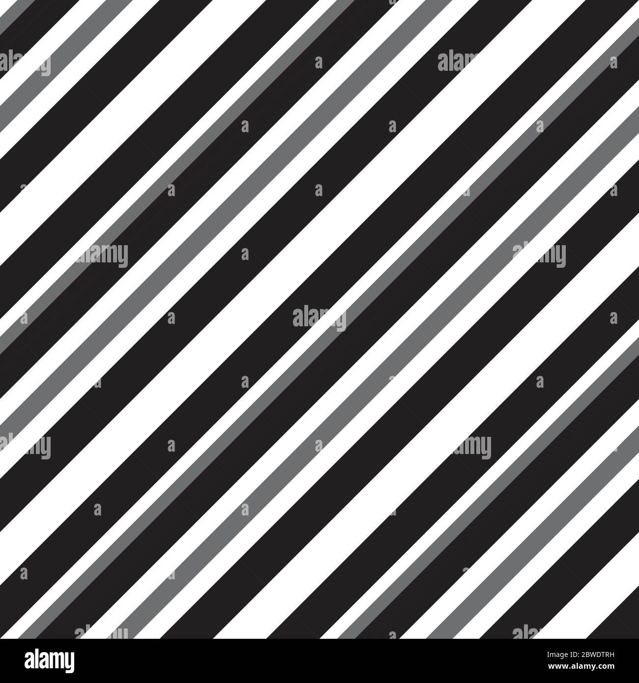 Black and white diagonal striped seamless pattern background suitable ...