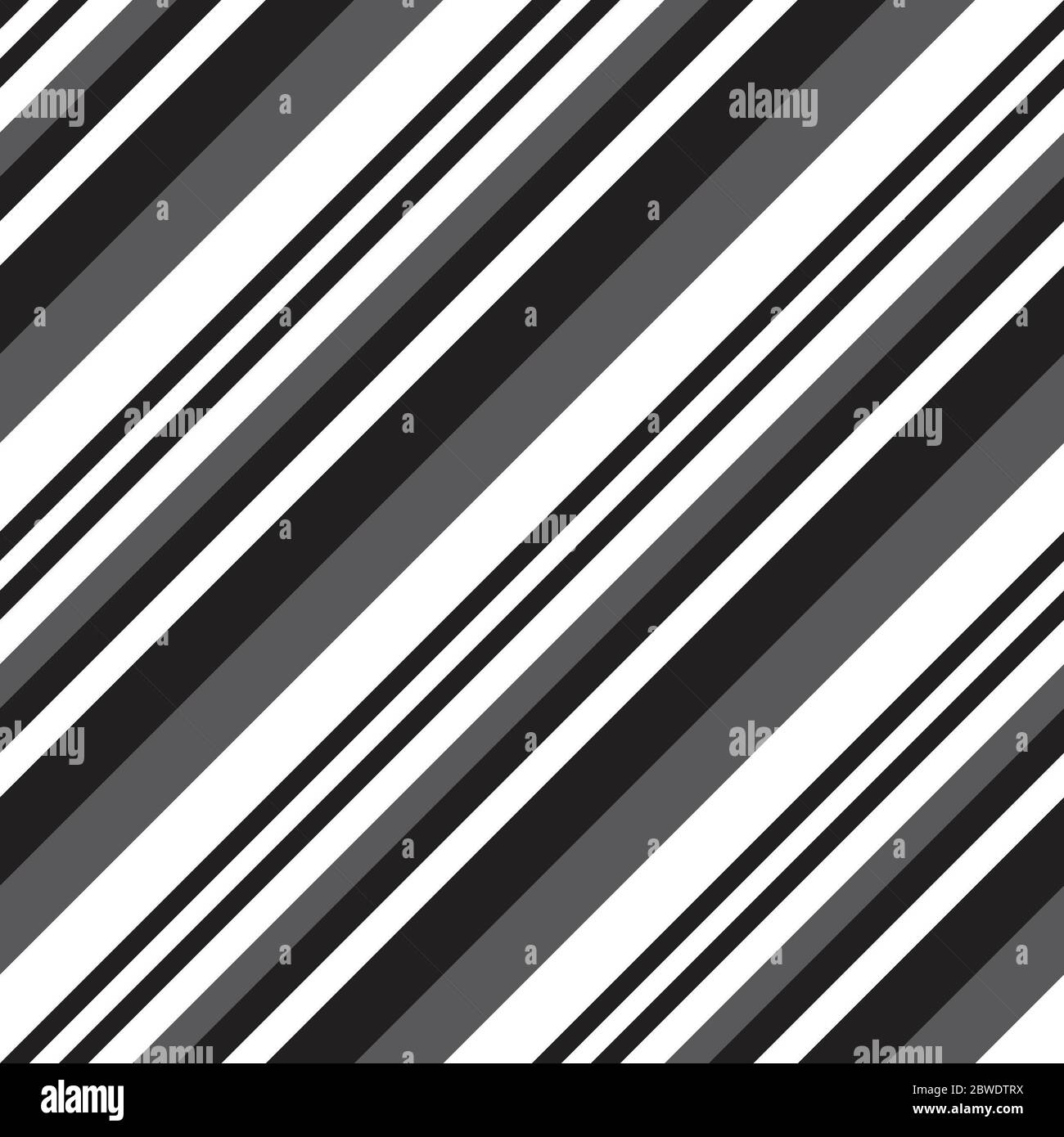 Black and white diagonal striped seamless pattern background suitable ...