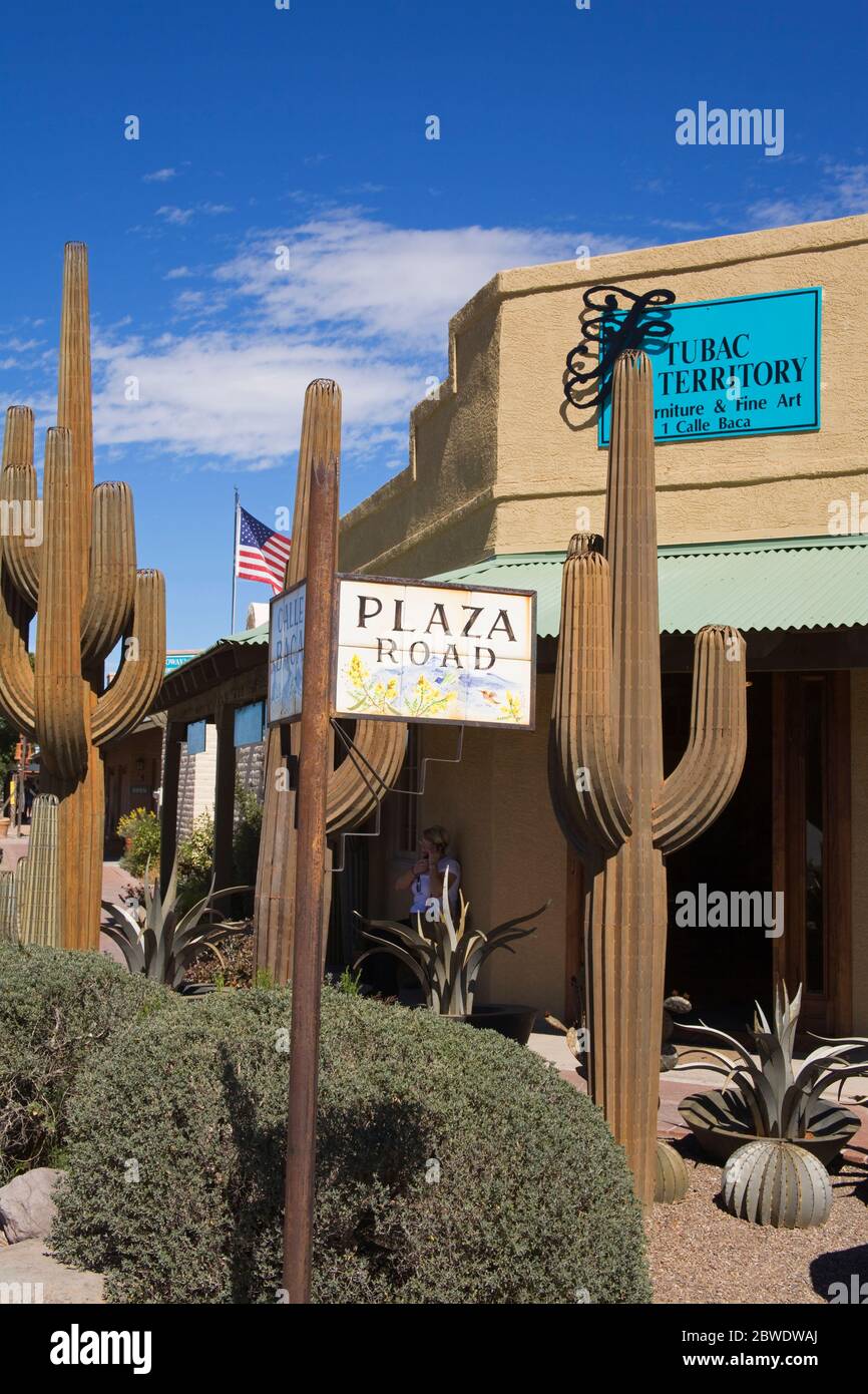 Furniture Store, Tubac, Greater Tucson Region, Arizona, USA Stock Photo Alamy