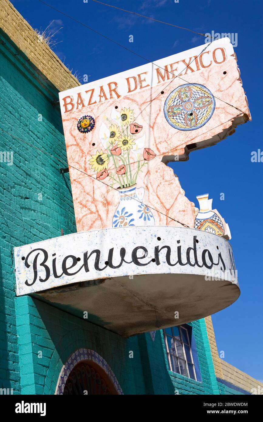 Bazar De Mexico Store, Nogales, Greater Tucson Region, Arizona, USA