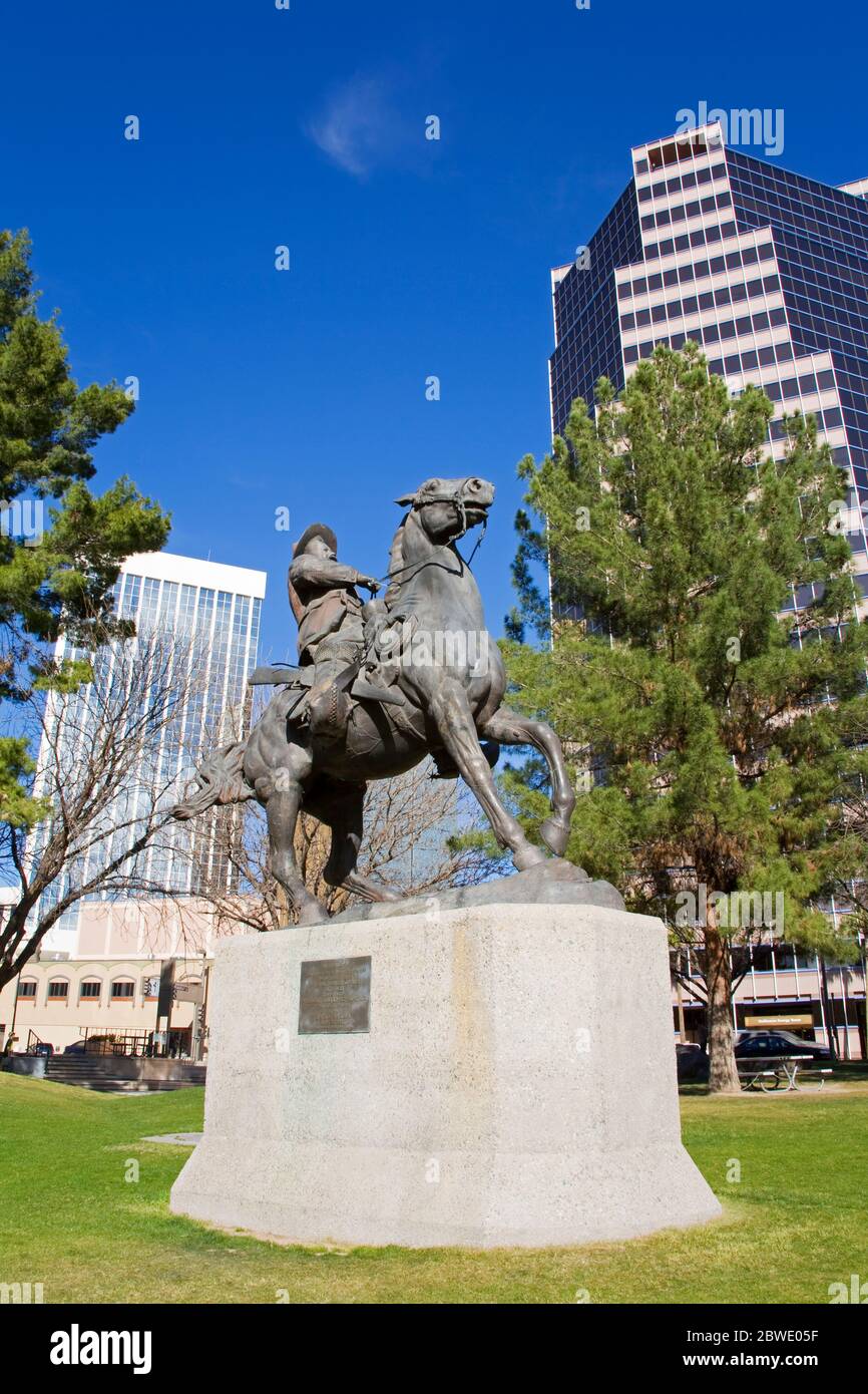 General Francisco Villa Statue, Veinte De Agosto Park, Tucson, Arizona