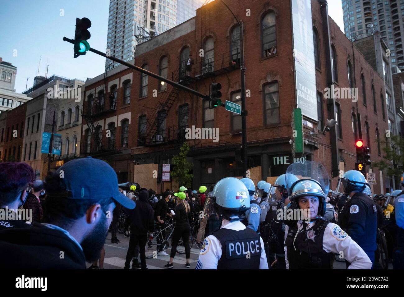 Chicago police arrest hi-res stock photography and images - Alamy