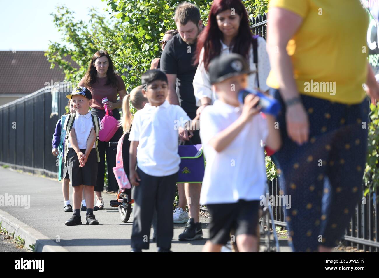 Children queens hill primary school hi-res stock photography and images ...